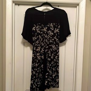 90’s Style Floral Short Dress